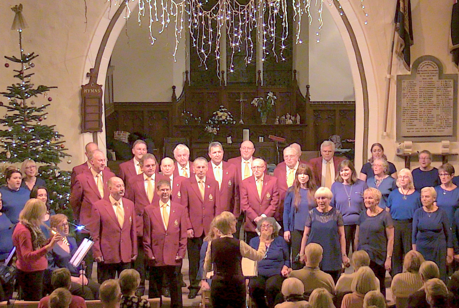 Season's Greetings with Felixstowe Harmonies
